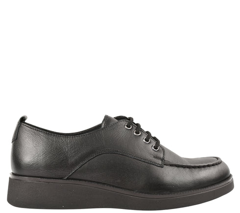 Pantofi casual, dama, ANNA VIOTTI, D54-2103 negru, piele naturala